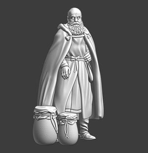 Medieval Merchant – with pots
