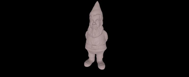 Boy and girl garden gnomes