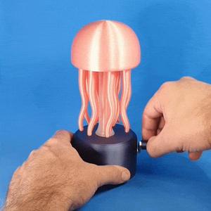 Jellyfish Swimming – Mechanical Interactive Art