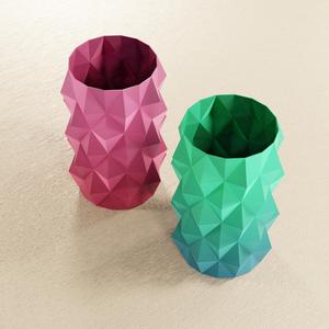 Triangular Vase