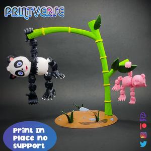 Flexy Print In Place Panda