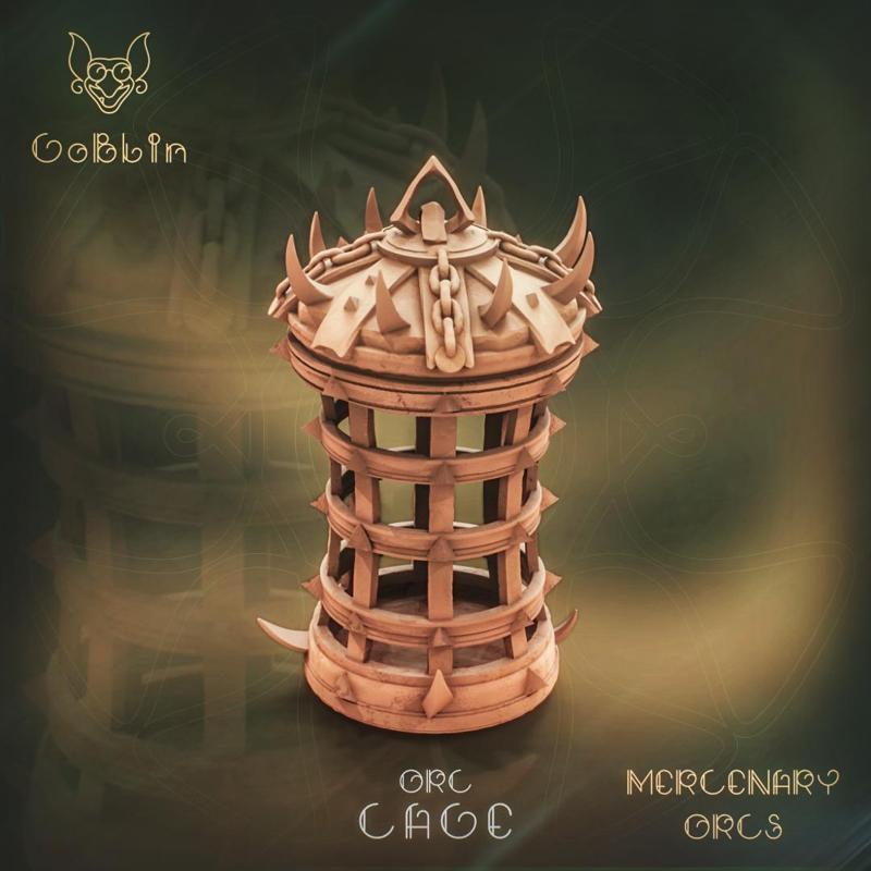Orc Cage Cylindrical – Mercenary Orcs