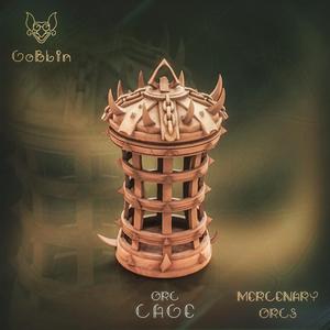 Orc Cage Cylindrical – Mercenary Orcs