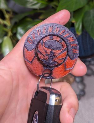 OPPENHEIMER  Spinning Keychain