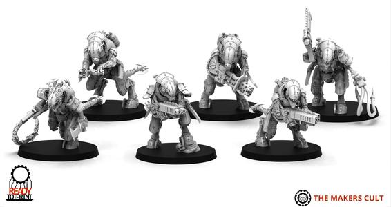 Iron Hive – Warriors MK2 extra pack