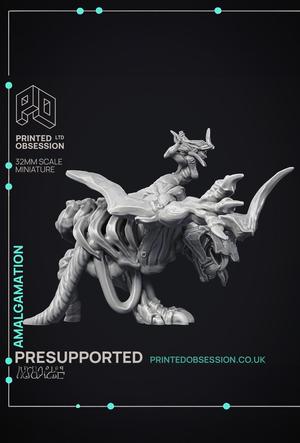 Amalgamation – Large Monster – PRESUPPORTED – Hell Hath No Fury – 32mm scale