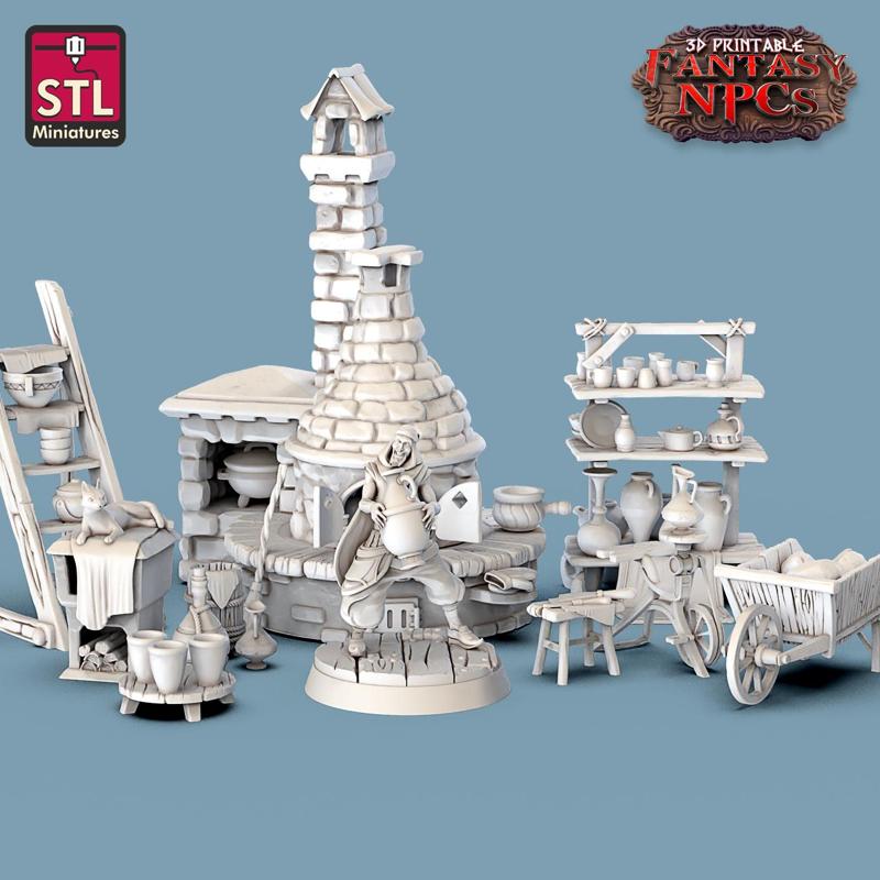 Fantasy NPCs – Potter Set