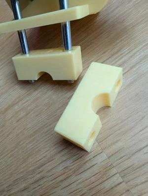 Mounting block 11mm Bar for smartphone holder replacement baseplate