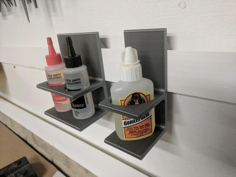 French Cleat Glue Bottle Holders