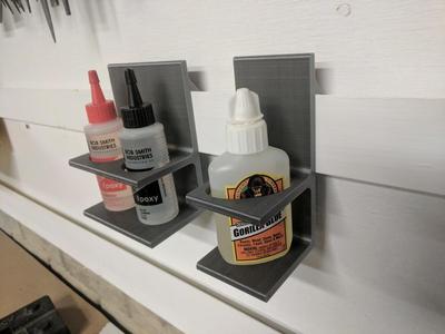 French Cleat Glue Bottle Holders