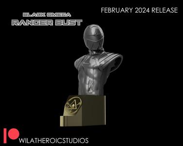 Black Omega Ranger Bust