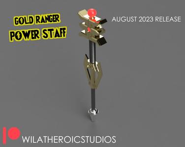 Gold Ranger Power Staff