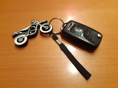 <BRB> Supermoto | Motorcycle - Keychain