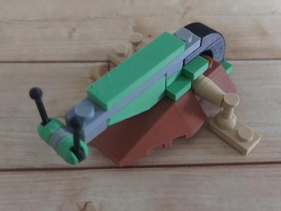Brick Star Wars Boba Fett's Slave I 6964 Coloured