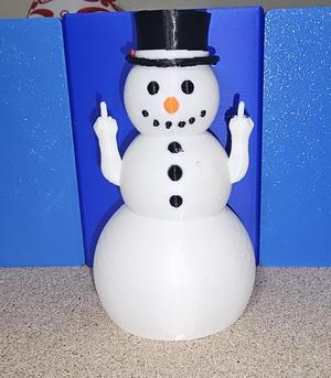 Rude Snowman