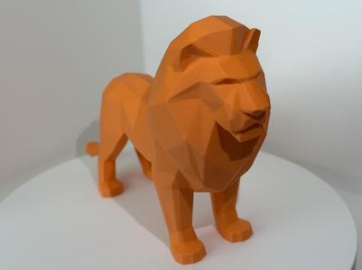 Low Poly Lion