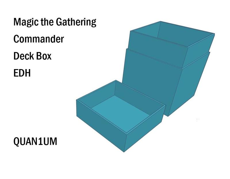 MTG Deck Box Commander