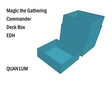 MTG Deck Box Commander