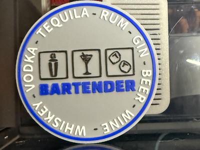 BARTENDER COASTER 