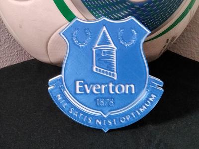 Everton FC coaster or plaque