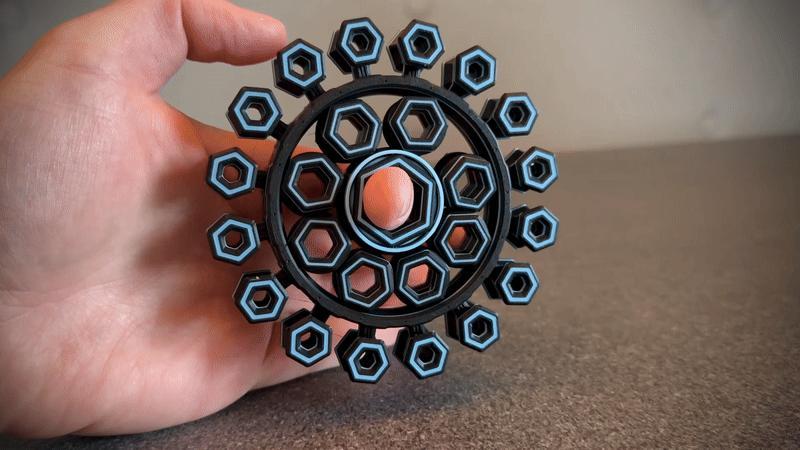"Hexagon" Super Spinner Fidget Toy