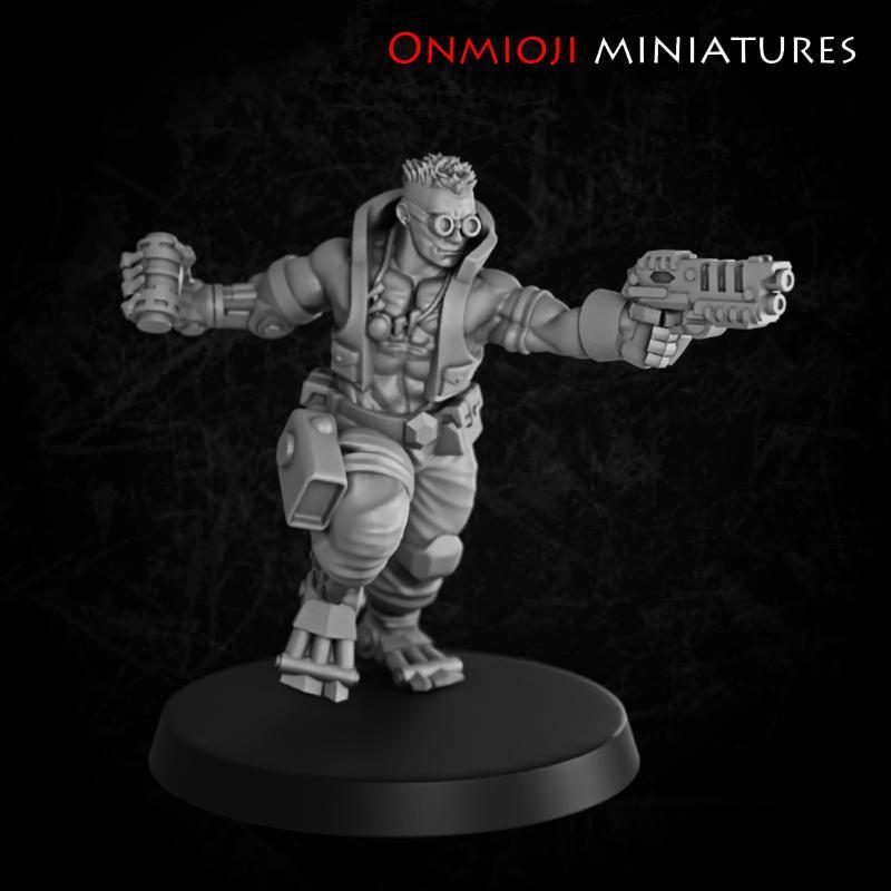 Cyberthug with plasmagun