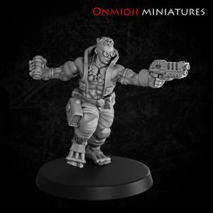 Cyberthug with plasmagun