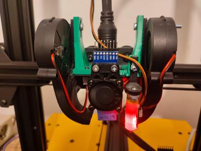 ADXL345 mount for Artillery Hornet (hotend/extruder)