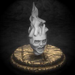 Dark souls - Wisp enemy / flaming head
