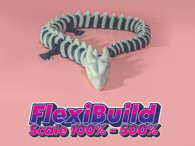 FlexiBuild Skelton Dragon