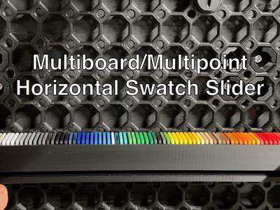Multiboard/Multipoint Linear Swatch Holder