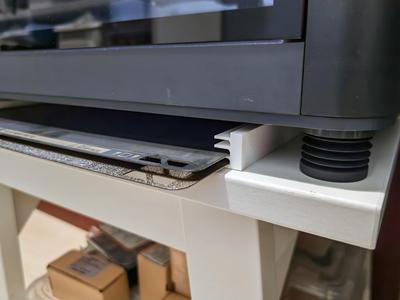 Under printer Build Plate Organizer (X1, P1).