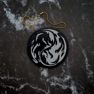 Dragon Yin Yang Charm