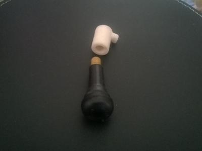 Schrader valve air duster valve top