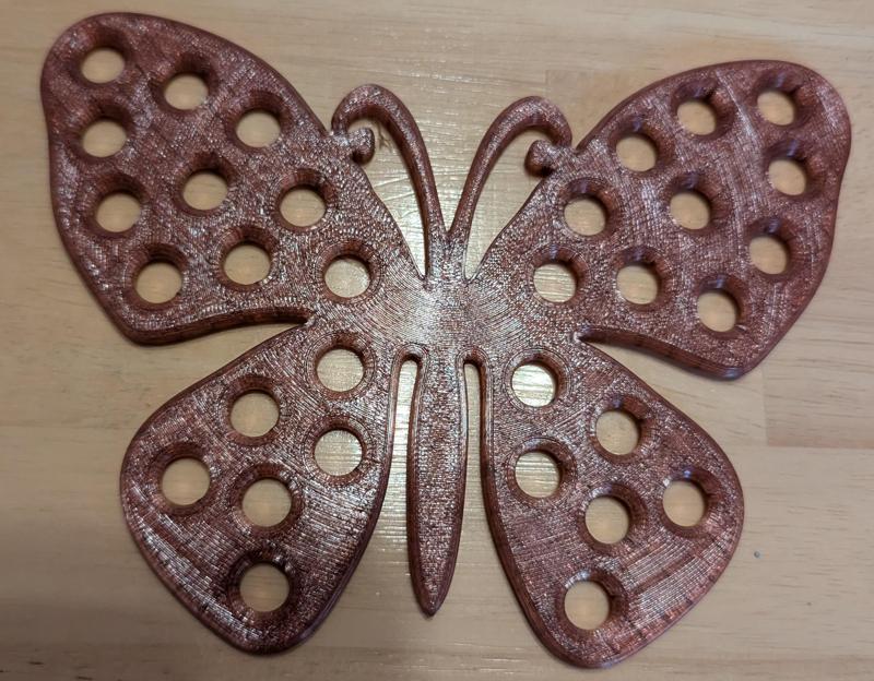 Cross Stitch Organizer - Butterfly