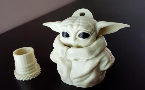 Grogu (Baby Yoda) Geocache Container