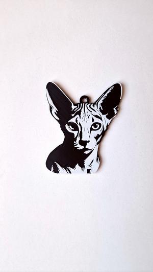 Peterbald keychain