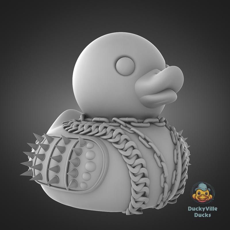 Sid Quackious - the 80's Punk Duck
