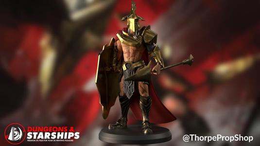 Chosen of the Wolf Pantheon Statue - League of Legends