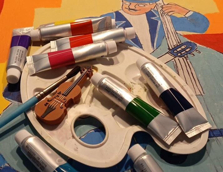 Palette painting