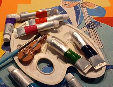 Palette painting