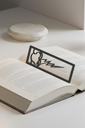 Cloud, Lightning Bookmark, Gift Idea