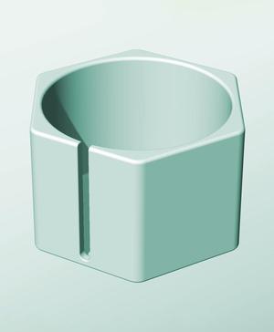 CH162-120-S Stacking slotted component box bin for makers