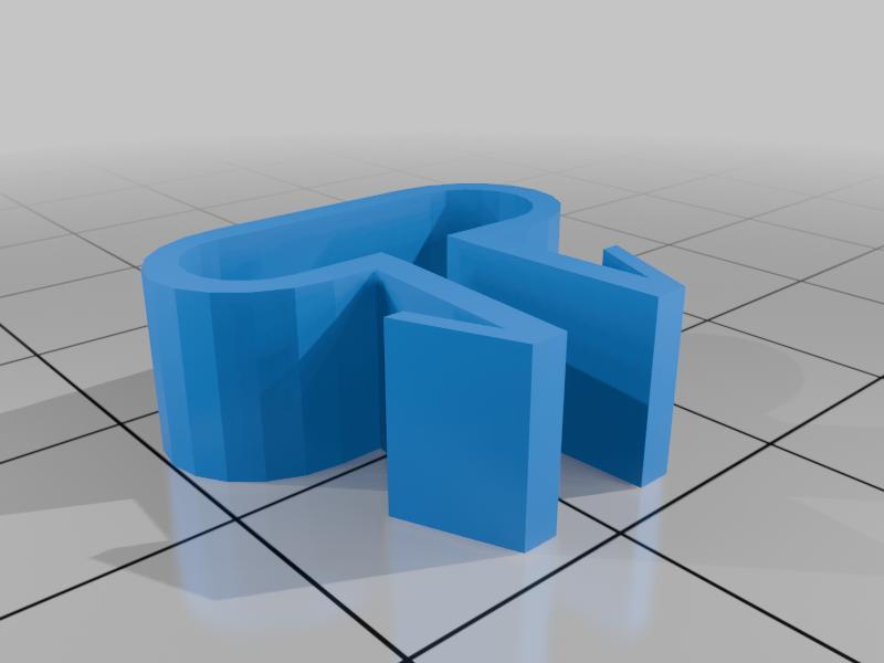 Cable clips for aluminum 40x40mm profile system