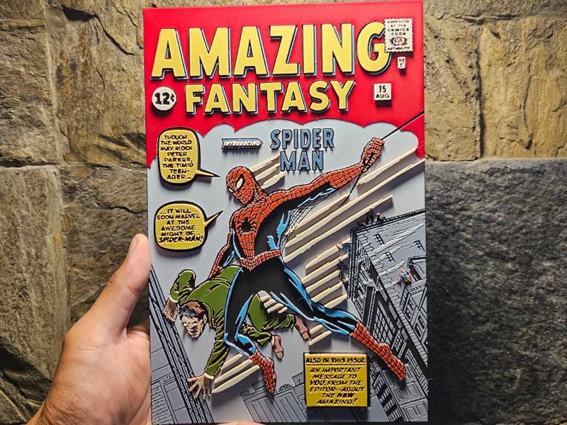 Amazing Fantasy #15 (1962) Spiderman Hueforge