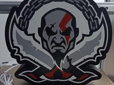 Kratos Lightbox God of war