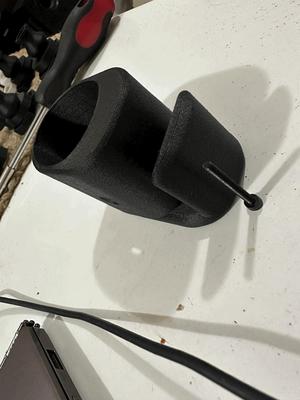 Bag Hook with M3 Reinforcement and Hidden AirTag
