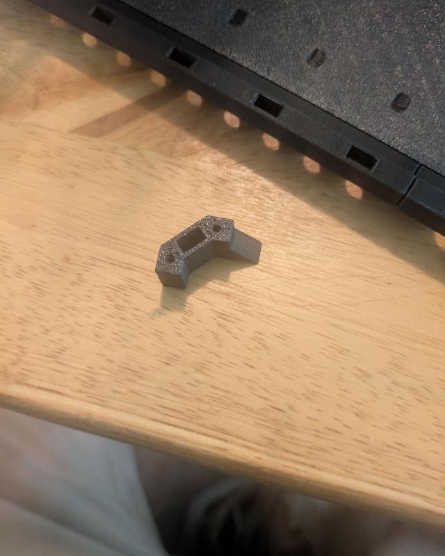 Remix of End Cap - Multiboard Beam - side spacer cut side