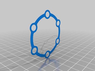6-bolt disc rotor shim