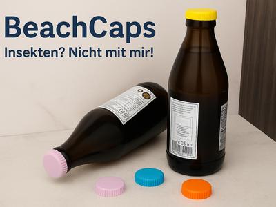 BeachCaps Colorful Bottle Caps for Summer & Beach 